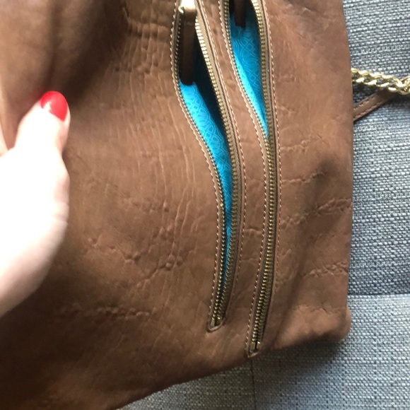 Leather Waverly 3 Way Stella and Dot Crossbody - Picture 9 of 9